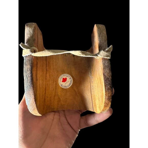 Vintage Handmade and Hand Painted Tribal Mask Native Art wall decor - Picture 8 of 10